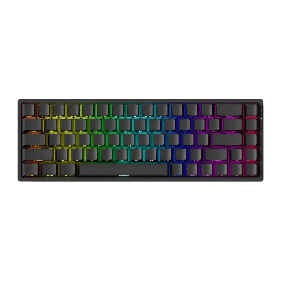 Teclado Magnético Monsgeek FUN68 HE 8K, Preto, Switch Flash