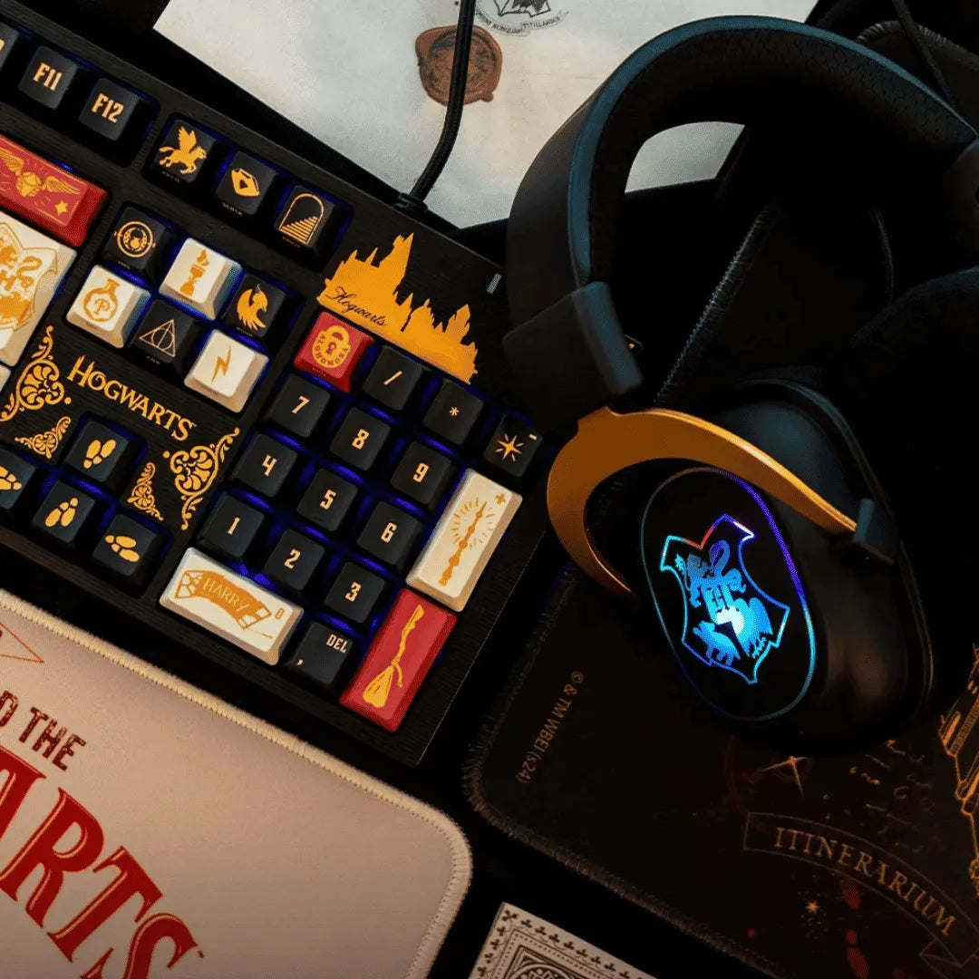 Headset Redragon Zeus Harry Potter Hogwarts RGB