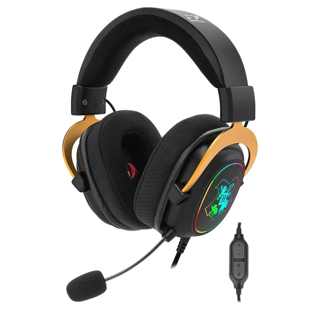 Headset Redragon Zeus Harry Potter Hogwarts RGB