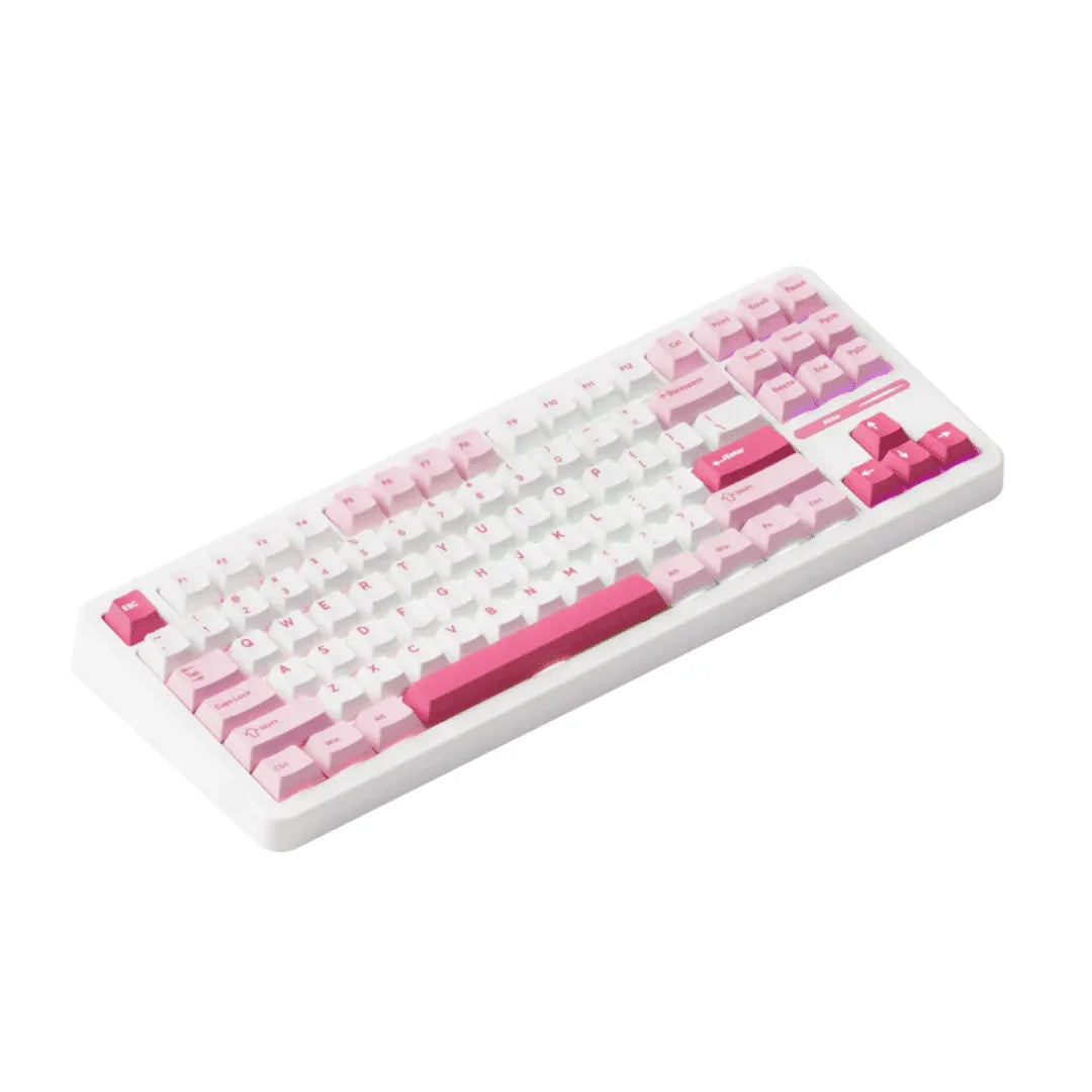 Teclado Mecanico Akko TAC87, Prunus Lannesiana, Switch Stellar Rose