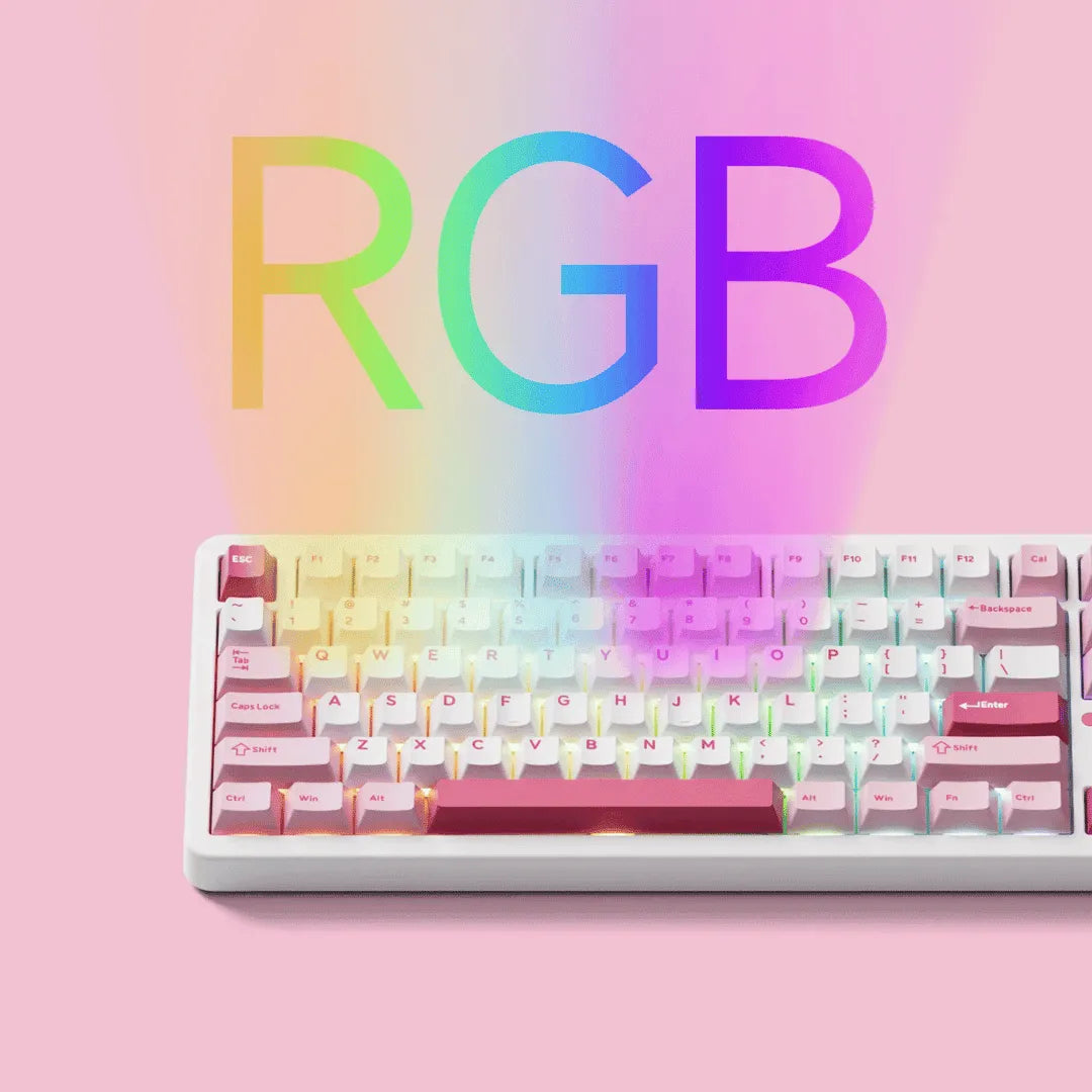 Teclado Mecanico Akko TAC87, Prunus Lannesiana, Switch Stellar Rose
