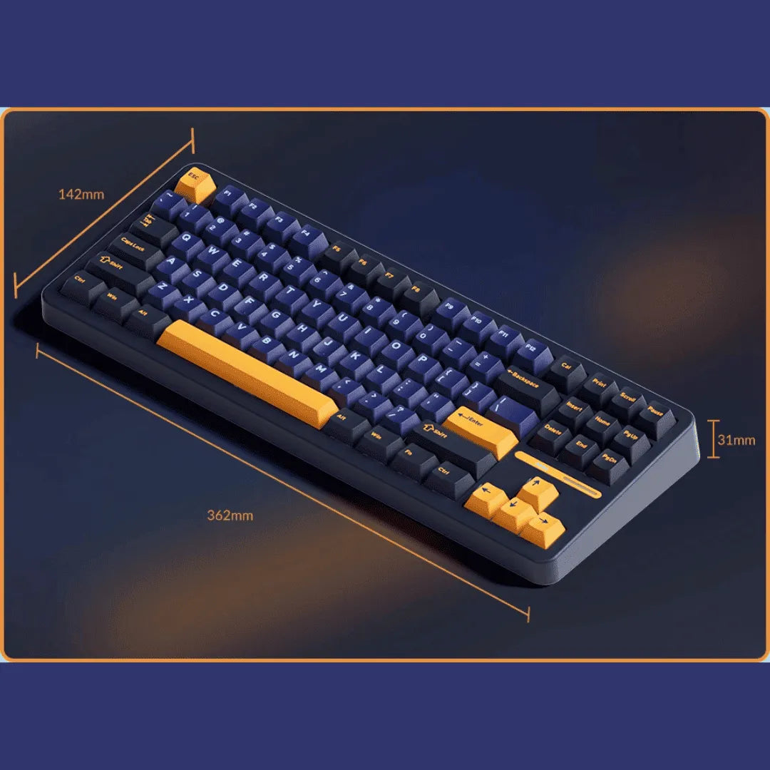 Teclado Mecanico AKKO TAC87, Horizon, Switch Mirror