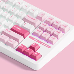 Teclado Mecanico Akko TAC87, Prunus Lannesiana, Switch Stellar Rose