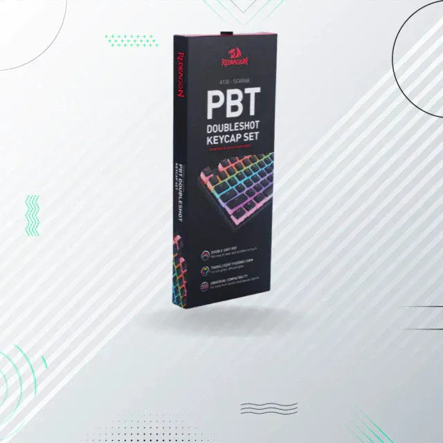 Jogo Completo de Keycaps Pudding Scarab ABNT2 Redragon