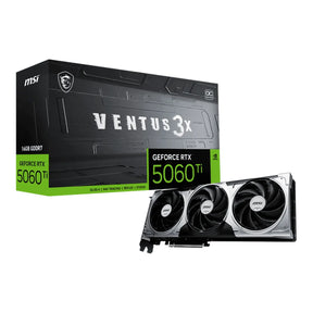 Placa de Video MSI RTX™ 5060 Ti 16G VENTUS 3X OC, MS-V812GB206-300-A1