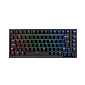 Teclado Mecânico Akko MG75 RGB, ABNT2, Switch Akko Silver V3 Pro, Preto
