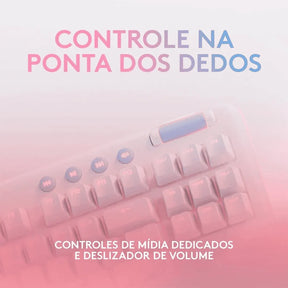 Teclado Mecânico Logitech G715 LIGHTSPEED ABNT2, Switch GX Brown Tactile
