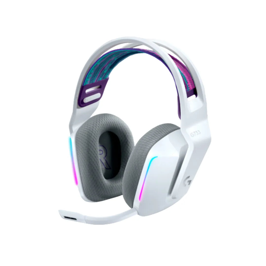 Headset sem fio Logitech G733 Lightspeed